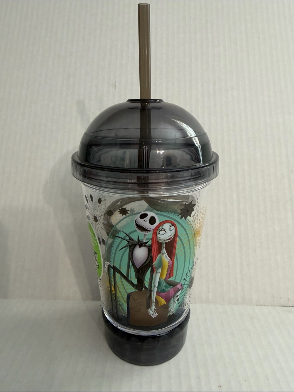 Disney’s The Nightmare Before Christmas Jack & Sally Flashing Dome Tumbler